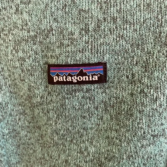 Patagonia Quarter-Zip Fleece Pullover - Seafoam Green - Picture 2 of 7